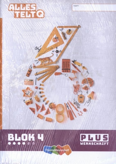 Afbeelding van Alles telt Q plus blok 4 t/m 6 groep 6 Leerwerkschriften