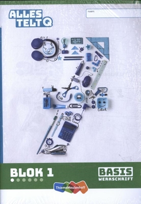 Afbeeldingen van Alles telt Q Leerwerkschriften basis blok 1 t/m 3 groep 7