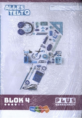 Afbeeldingen van Alles telt Q plus blok 4 t/m 6 groep 7 Leerwerkschriften