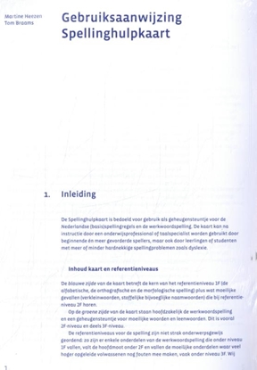 Afbeeldingen van Spellinghulpkaart (set van 10)