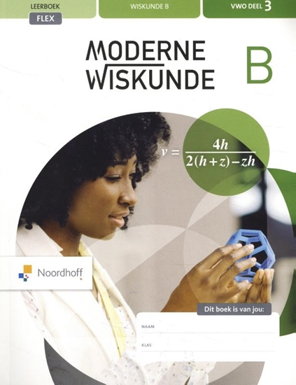 Afbeelding van Moderne Wiskunde vwo B 3 FLEX leeropdrachtenboek