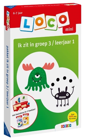 Afbeelding van Loco Mini Loco mini pakket ik zit in groep 3 / leerjaar 1