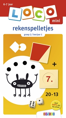 Afbeeldingen van Loco Mini Rekenspelletjes groep 3 leerjaar 1