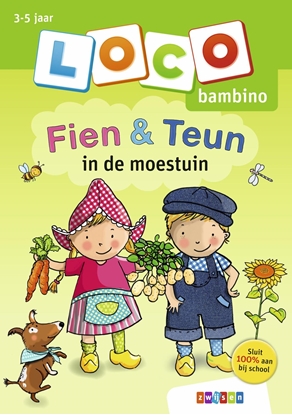Afbeeldingen van Loco Bambino Fien & Teun in de moestuin