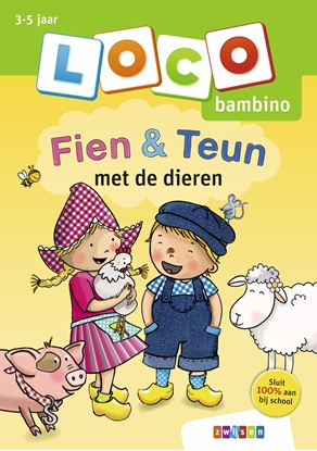 Afbeeldingen van Loco Bambino Loco bambino Fien & Teun met de dieren