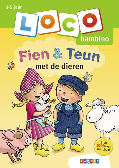 Afbeelding van Loco Bambino Loco bambino Fien & Teun met de dieren