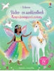 Afbeelding van Sticker- en aankleedboek Regenboogeenhoorns