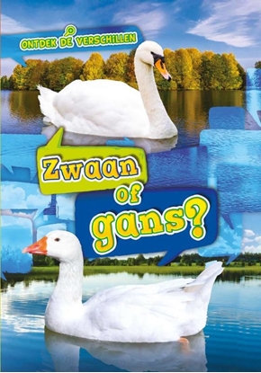 Afbeeldingen van Ontdek de verschillen Zwaan of gans?