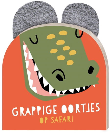 Afbeelding van Grappige oortjes - Op safari - krokodil