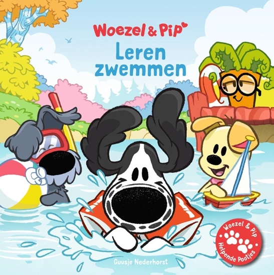 Afbeelding van Woezel & Pip - Helpende pootjes Leren zwemmen