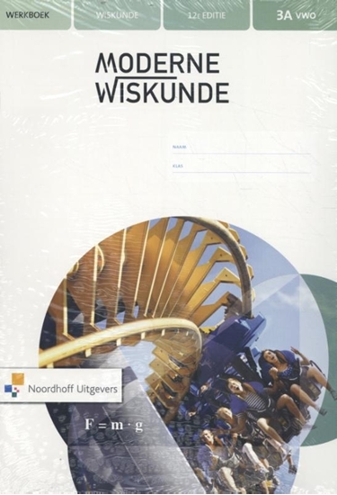 Afbeelding van Moderne Wiskunde 3A vwo wiskunde Werkboek