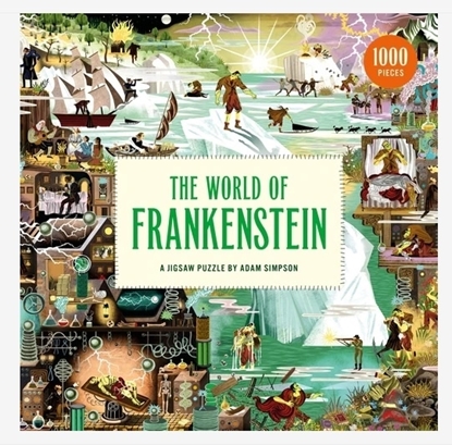 Afbeeldingen van The World of Frankenstein: A Jigsaw Puzzle by Adam Simpson