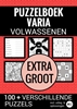 Afbeelding van Boek Cadeau - Puzzelboek Varia Extra Groot - NR. 2 - voor Ouderen, Slechtzienden, Senioren, Opa en Oma