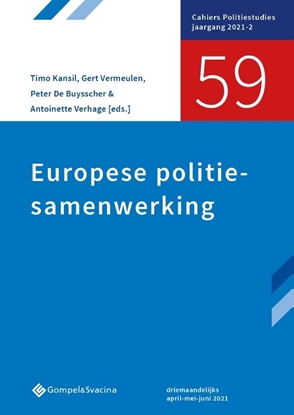 Afbeeldingen van Cahiers Politiestudies nr. 59 Europese politiesamenwerking