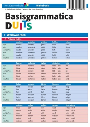 Afbeeldingen van Basisgrammatica Duits