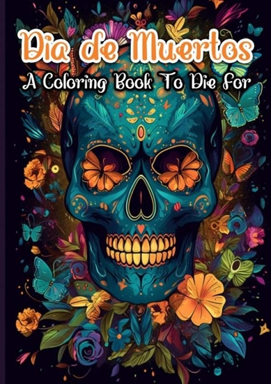 Afbeelding van Dia de Muertos coloring book