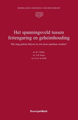 Afbeeldingen van NVvP-reeks Het spanningsveld tussen feitengaring en geheimhouding