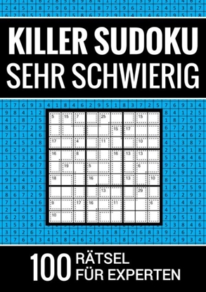 Afbeeldingen van Killer Sudoku sehr schwierig - 100 Rätsel für Experten
