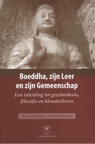 Afbeelding van Boeddha, zijn leer en zijn gemeenschap