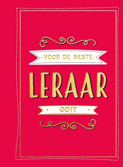 Afbeelding van Cadeauboeken Voor de beste leraar ooit - Cadeauboeken