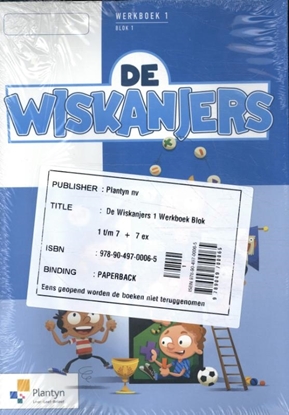 Afbeeldingen van De Wiskanjers 7ex. Blok 1 t/m 7 Werkboek 1