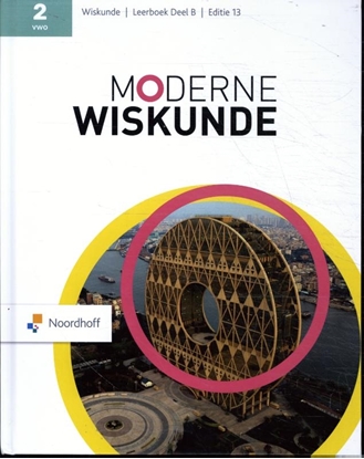 Afbeeldingen van Moderne Wiskunde deel b 2 vwo leerboek