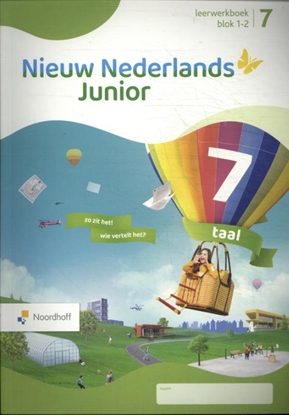 Afbeeldingen van Nieuw Nederlands Junior Taal groep 7 blok 1-2 Leerwerkboek