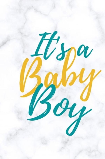 Afbeelding van Babyshower gastenboek It's a baby boy