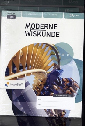 Afbeeldingen van Moderne Wiskunde 12e ed vwo 3a + 3b FLEX leerboek + werkboek