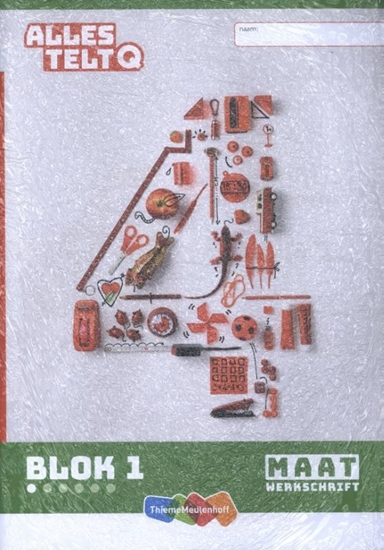 Afbeelding van Alles telt Q set maat blok 1 t/m 3 groep 4 Leerwerkschriften