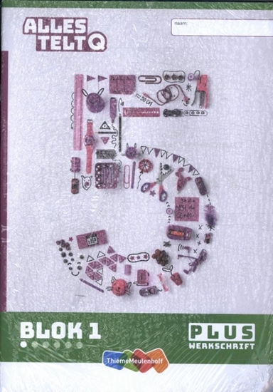 Afbeelding van Alles telt Q set blok 1 t/m 3 groep 5 Leerwerkschriften plus