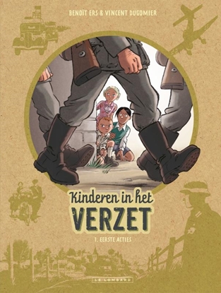 Afbeeldingen van Kinderen in het verzet Eerste acties