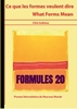 Afbeelding van Formules 20