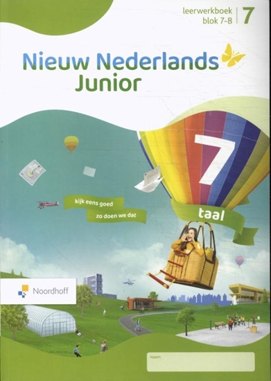 Afbeelding van Nieuw Nederlands Junior groep 7 blok 7-8 taal leerwerkboek