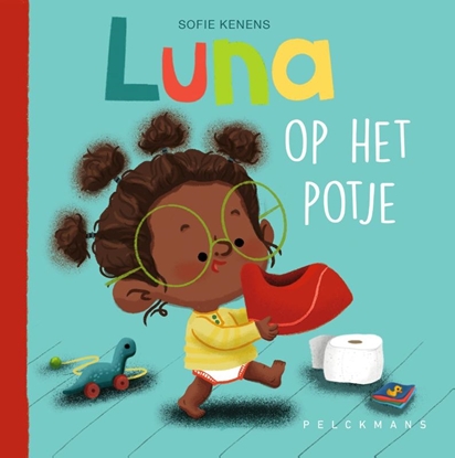 Afbeeldingen van Luna op het potje