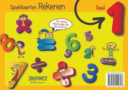 Afbeeldingen van Spiekkaarten rekenen deel 1