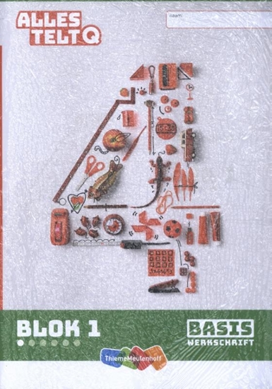 Afbeelding van Alles telt Q set basis blok 1 t/m 3 groep 4 Leerwerkschriften