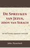 Afbeelding van De Spreuken van Jezus, de zoon van Sirach