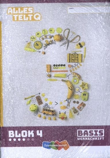 Afbeelding van Alles telt Q set basis blok 4 t/m 6 groep 3 Leerwerkschriften