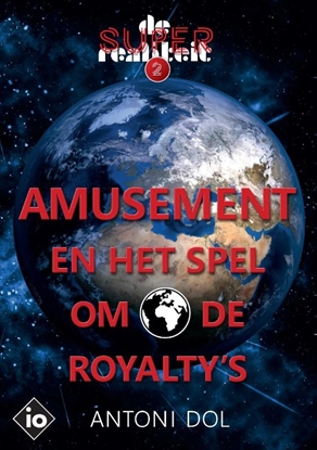 Afbeeldingen van De superrealiteit Amusement en het Spel om de Royalty's