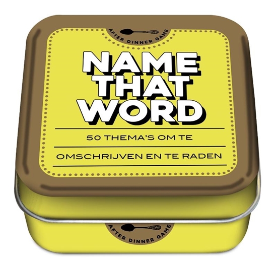 Afbeelding van After dinner games - Name that Word!