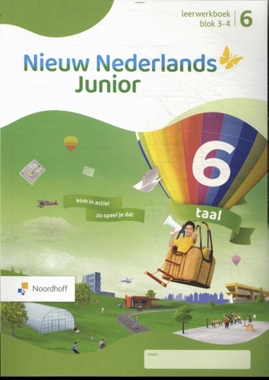Afbeelding van Nieuw Nederlands Junior groep 6 blok 3-4 taal leerwerkboek