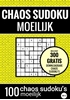 Afbeelding van Sudoku Moeilijk: CHAOS SUDOKU - nr. 4 - Puzzelboek met 100 Moeilijke Puzzels voor Volwassenen en Ouderen