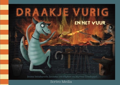 Afbeeldingen van Draakje Vurig en het vuur