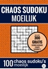 Afbeelding van Sudoku Moeilijk: CHAOS SUDOKU - nr. 3 - Puzzelboek met 100 Moeilijke Puzzels voor Volwassenen en Ouderen