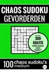 Afbeelding van Sudoku Medium: CHAOS SUDOKU - nr. 5 - Puzzelboek met 100 Medium Puzzels voor Volwassenen en Ouderen