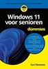 Afbeelding van Voor Dummies Windows 11 voor senioren voor Dummies
