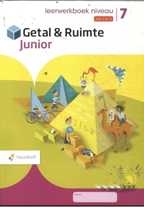 Afbeeldingen van Getal & Ruimte junior groep 7 niveau 2 en 3 leerwerkboek