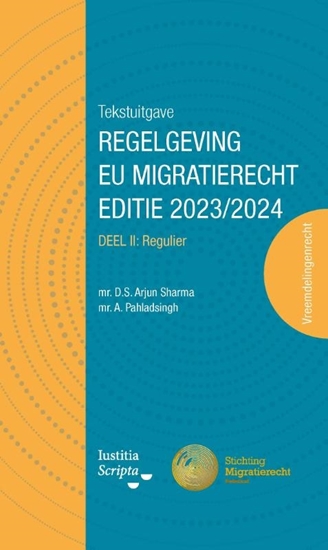 Afbeelding van Tekstuitgave Regelgeving EU Migratierecht II 2023/2024