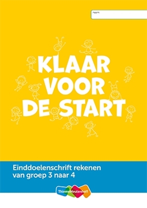 Afbeeldingen van Einddoelenschrift rekenen groep 3 - Klaar voor de start (van groep 3 naar 4)(set a 5 ex)